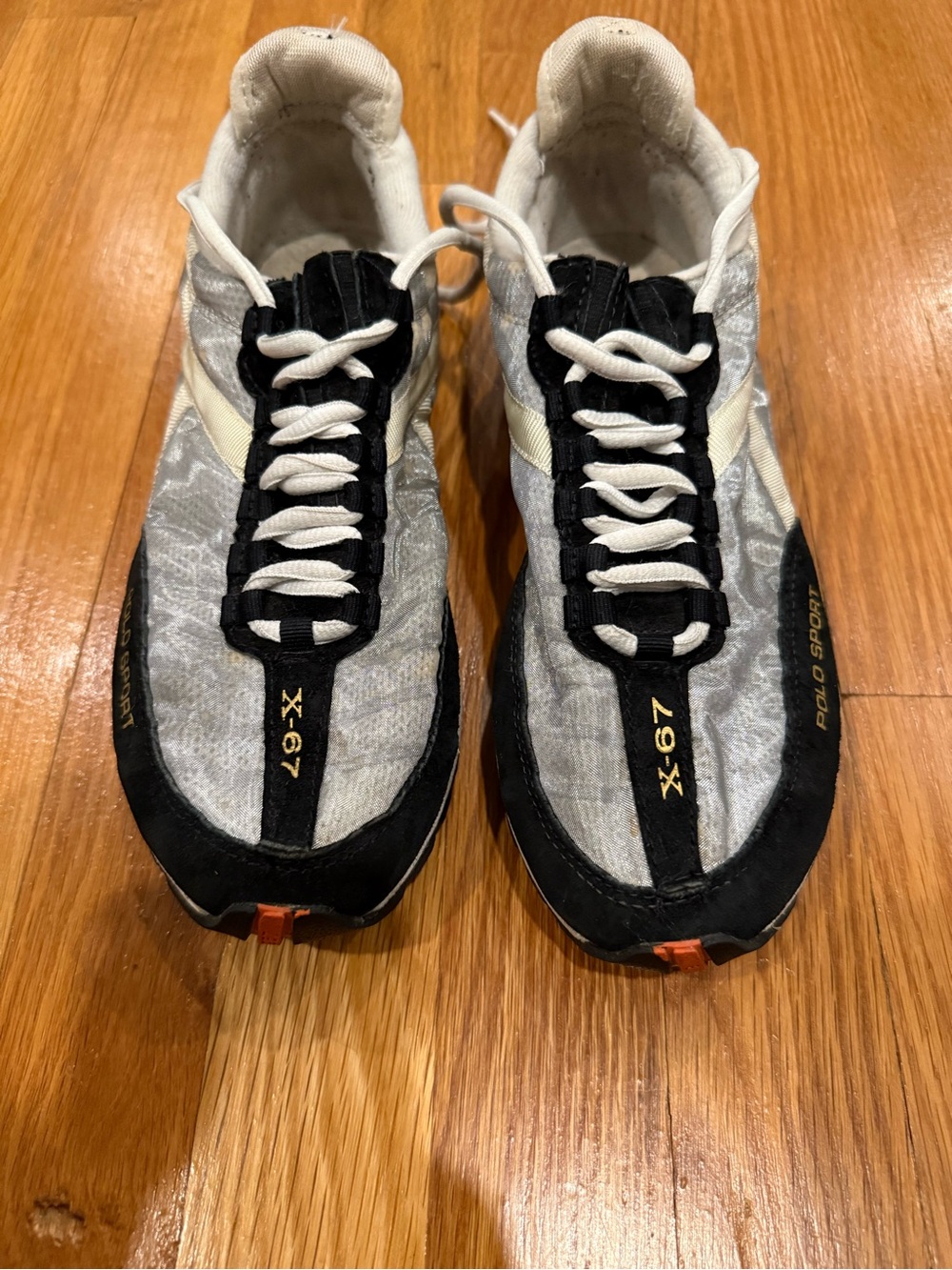 Polo by Ralph Lauren X-67 White & Black Women’s Sneakers